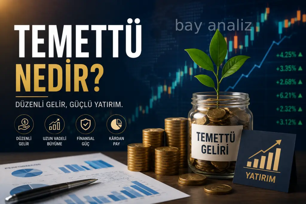 Temettü Nedir, Neye Yarar? Borsada Pasif Gelir Elde Etmenin Yolu